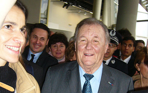 Aurélie Filippetti, Albert Uderzo